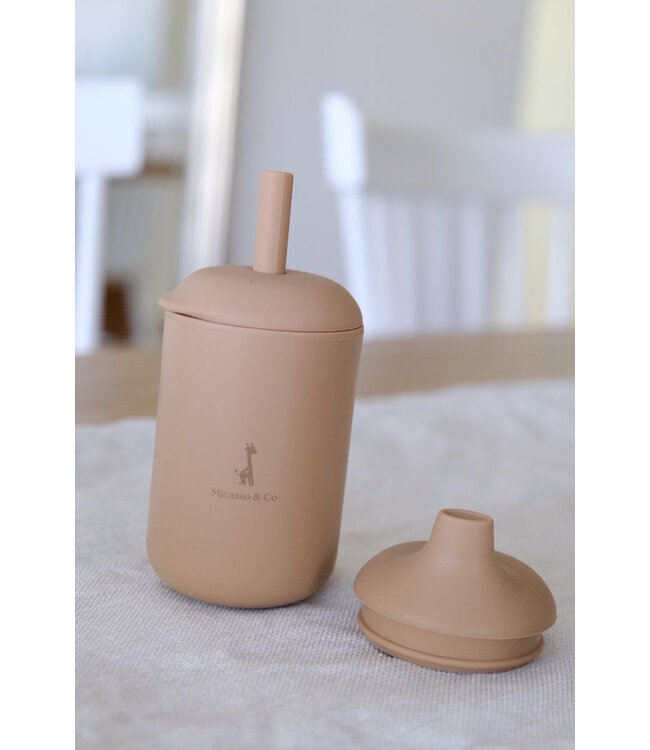 MICASSO & CO GOBELET SILICONE  - CARAMEL