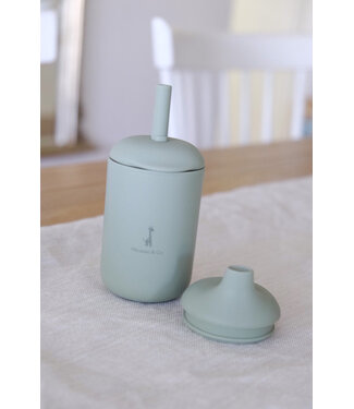 MICASSO & CO GOBELET SILICONE  - VERT TENDRE