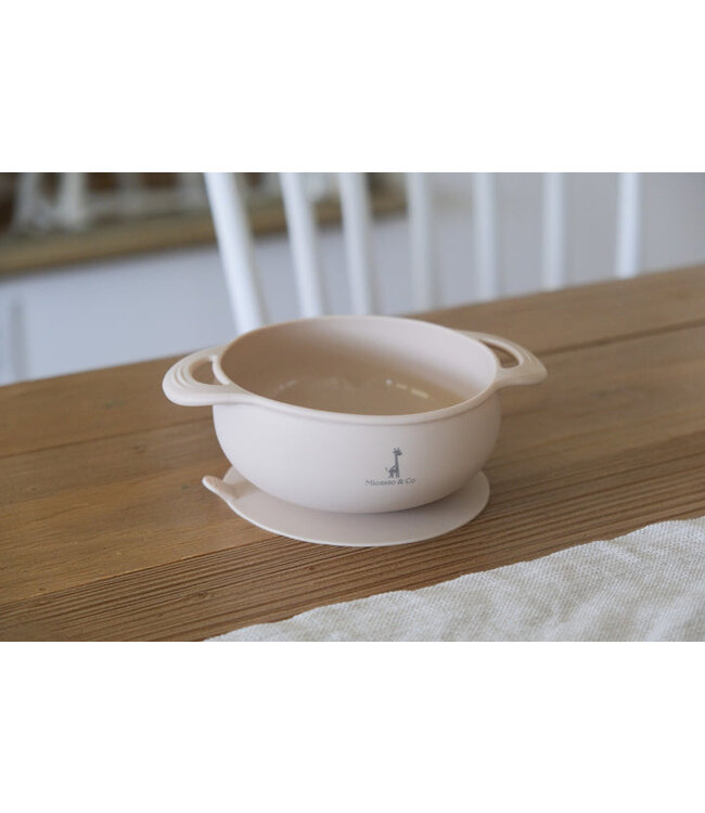 MICASSO & CO BOL EN SILICONE À SUCCION - SABLE