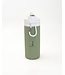 MICASSO & CO BOUTEILLE D'EAU EN SILICONE - VERT TENDRE
