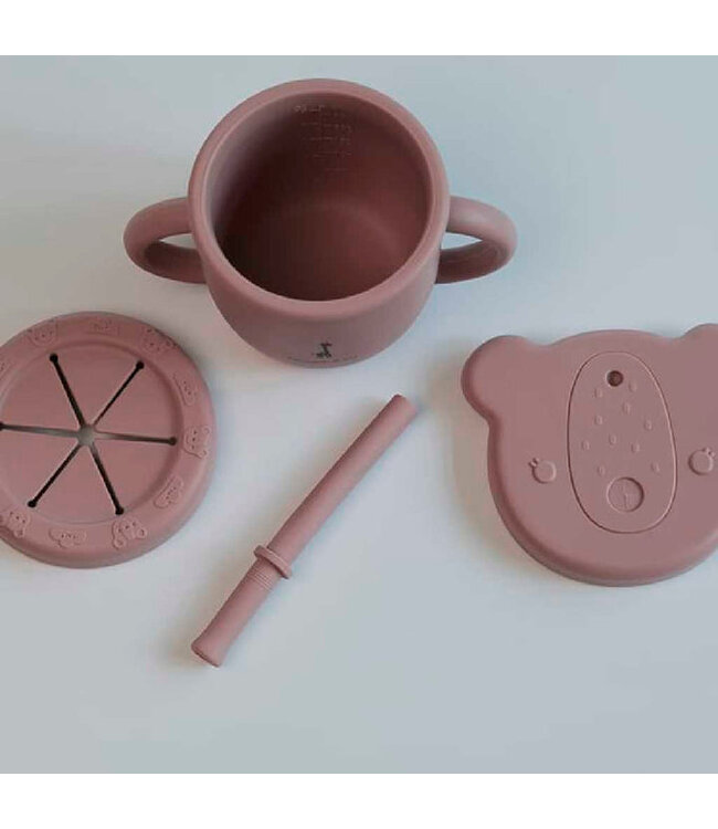 MICASSO & CO TASSE D'APPRENTISSAGE 2 EN 1 - MAUVE