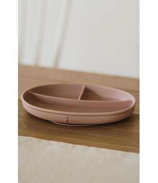 MICASSO & CO ASSIETTE À SUCCION EN SILICONE - MAUVE