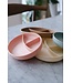 MICASSO & CO ASSIETTE À SUCCION EN SILICONE - VIEUX ROSE