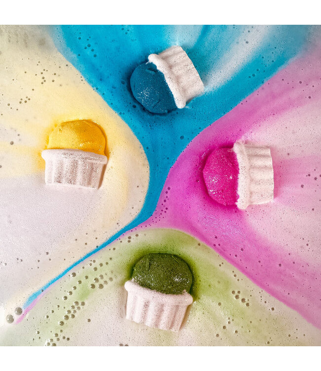 LA FABRIK BOMBE DE BAIN SURPRISE - CUPCAKES CONFETTI