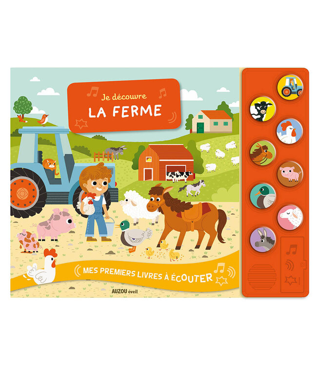 AUZOU MES PREMIERS LIVRES À ÉCOUTER - JE DÉCOUVRE LA FERME