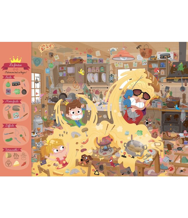 AUZOU CHERCHE ET TROUVE - LE CHALET DU MARQUIS PAGAILLE