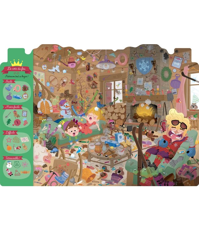 AUZOU CHERCHE ET TROUVE - LE CHALET DU MARQUIS PAGAILLE