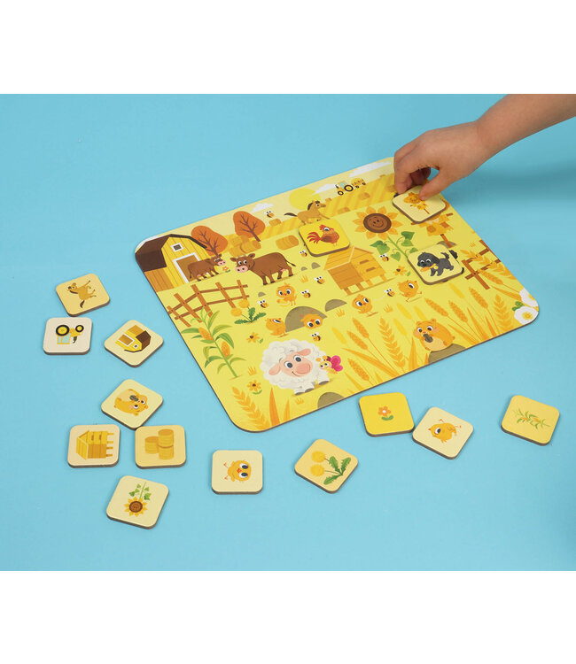 AUZOU JEU - CHERCHE & TROUVE DES TOUT-PETITS - LES COULEURS