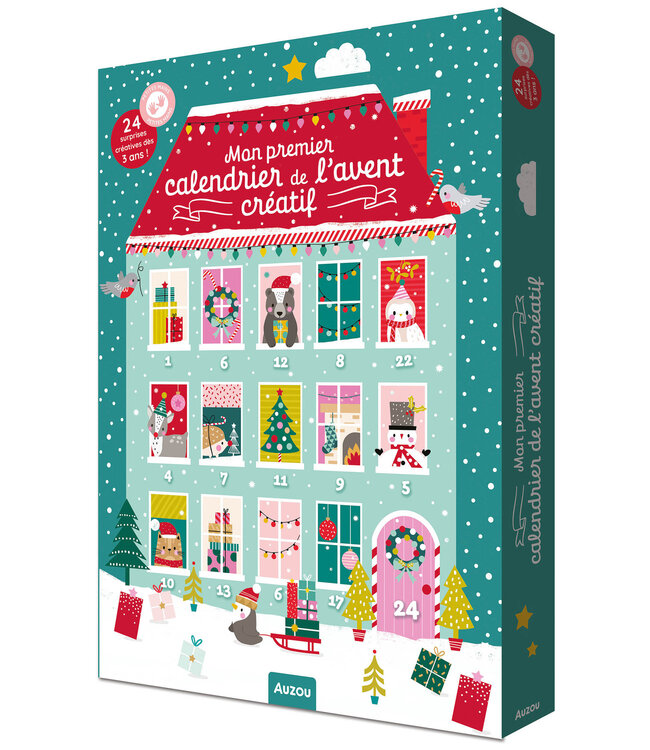 AUZOU MON PREMIER CALENDRIER DE L'AVENT CRÉATIF