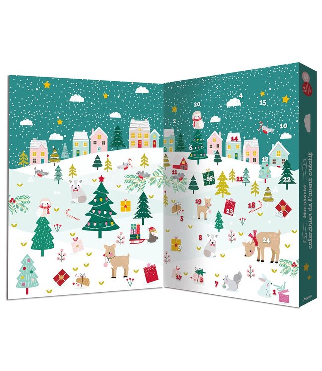 AUZOU MON PREMIER CALENDRIER DE L'AVENT CRÉATIF