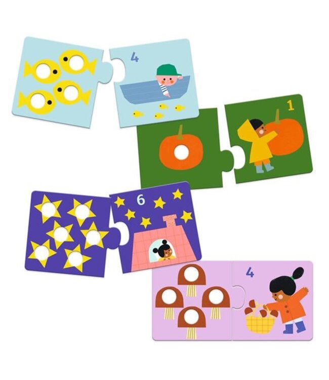 DJECO PUZZLE DUO - PREMIERS CHIFFRES