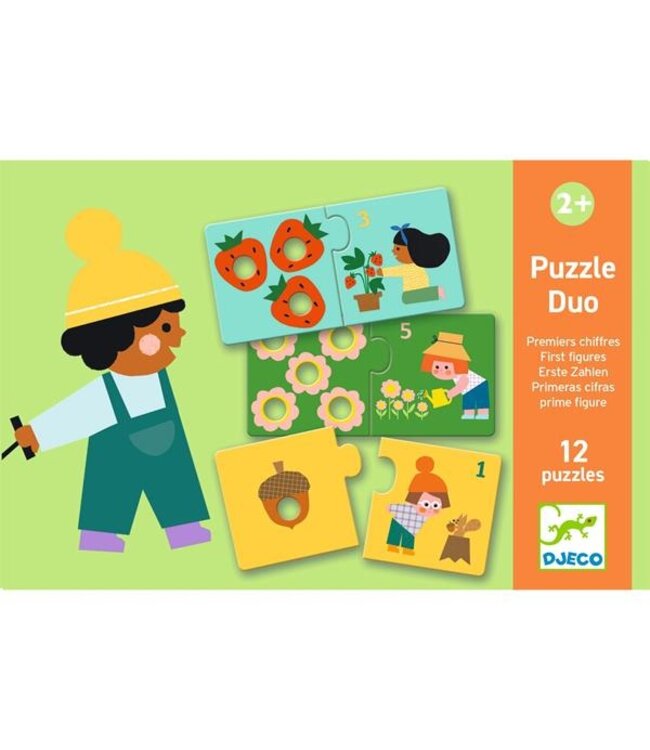 DJECO PUZZLE DUO - PREMIERS CHIFFRES