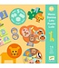 DJECO 5 JEUX -  ANIMAUX SAUVAGES