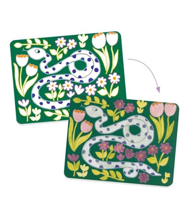 DJECO PEINTURE À LA PALETTE - LES SAUVAGES