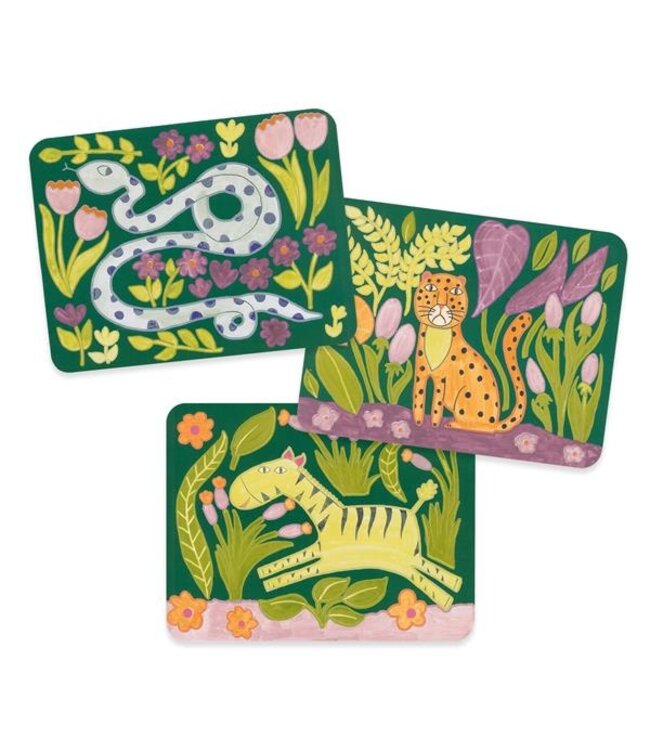 DJECO PEINTURE À LA PALETTE - LES SAUVAGES