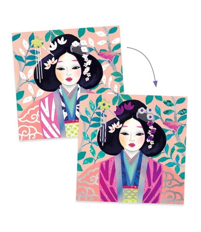 DJECO TABLEAUX DE MÉTAL - PARURES PRÉCIEUSES