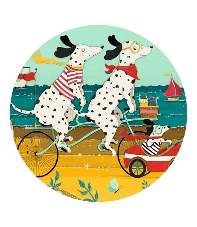 DJECO PUZZLE SILHOUETTE - OLLIE LE DALMATIEN