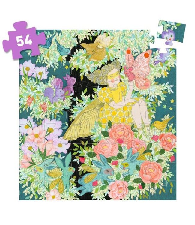 DJECO PUZZLE SILHOUETTE - L'ARBRE DE FLORA