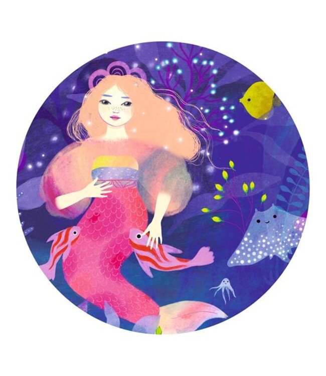 DJECO PUZZLE SILHOUETTE - ELLA LA SIRÈNE