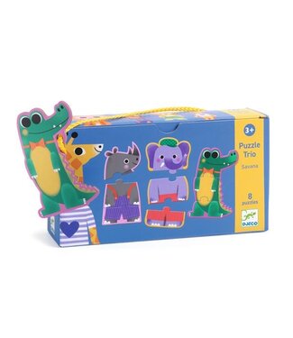 DJECO PUZZLE TRIO - SAVANA