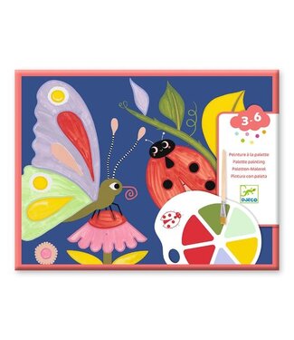 DJECO PEINTURE À LA PALETTE - LES PETITES BÊTES