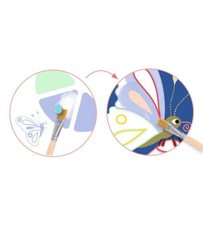 DJECO PEINTURE À LA PALETTE - LES PETITES BÊTES