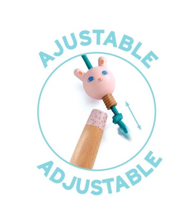 DJECO CORDE À SAUTER - SKIPPING LEA