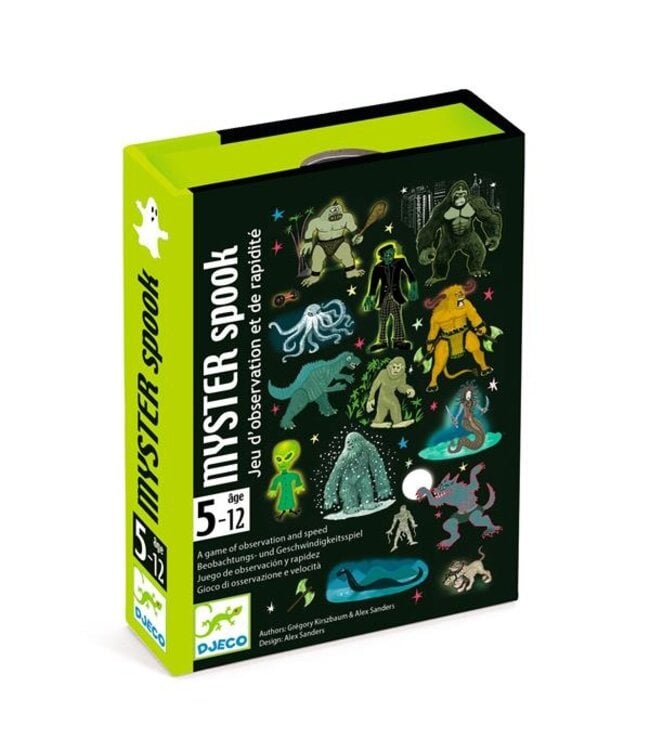 DJECO JEU DE CARTES - MYSTER SPOOK