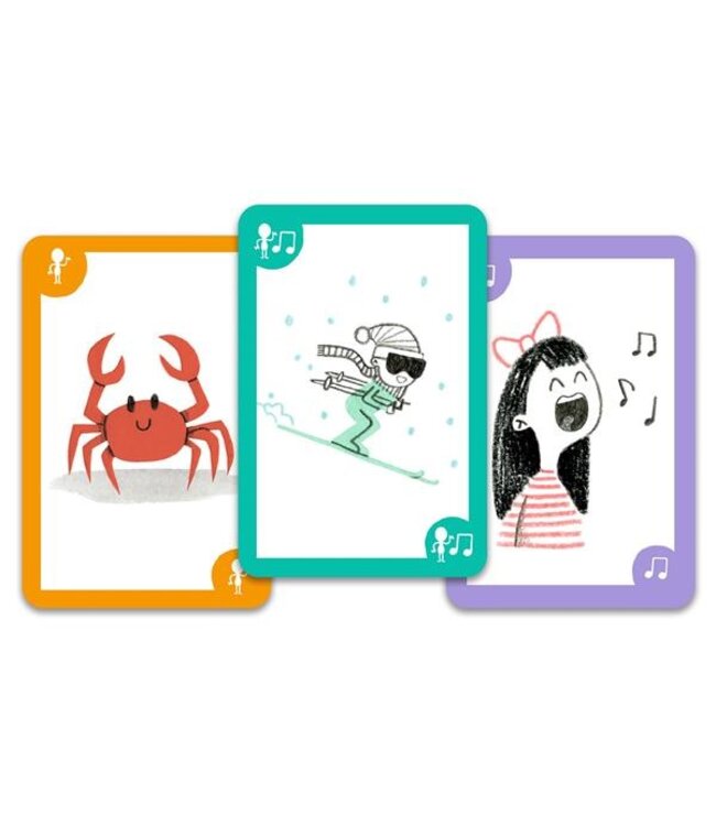 DJECO JEU DE CARTES - PUICK PUICK