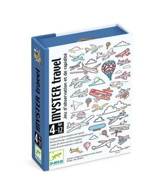 DJECO JEU DE CARTE - MYSTER TRAVEL