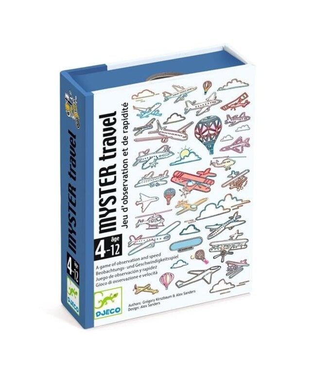 DJECO JEU DE CARTE - MYSTER TRAVEL