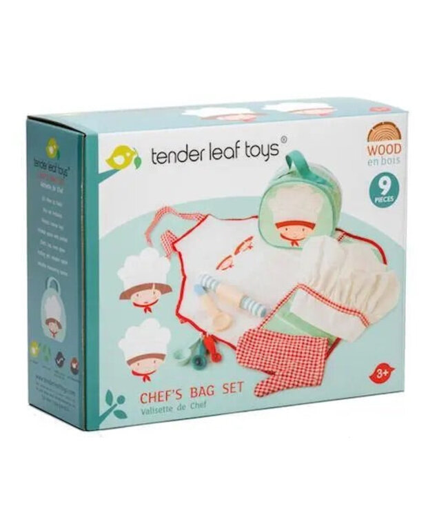TENDER LEAF TOYS ENSEMBLE DE SACS DE CHEF