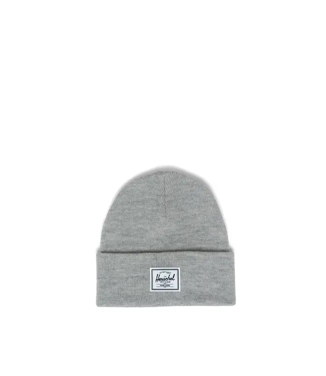 HERSCHEL TUQUE ELMER BEANIE ( ONE SIZE ) - HEATHER LIGHT GREY