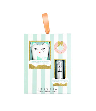 INUWET DUO CRÈME À MAIN & BAUME - KIM ( VANILLE & COCONUT )