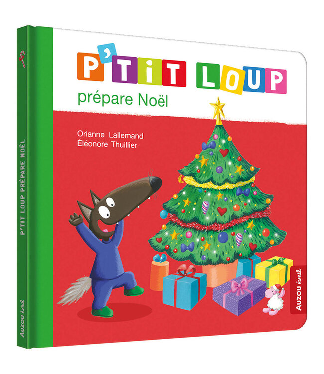 AUZOU LIVRE - P'TIT LOUP PRÉPARE NOËL