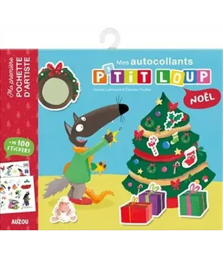 AUZOU MES AUTOCOLLANTS P'TIT LOUP : NOËL