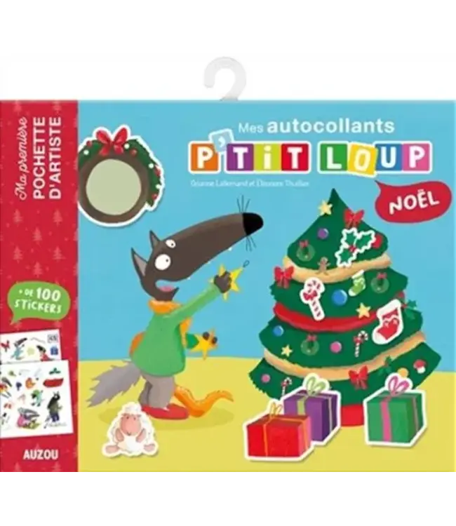 AUZOU MES AUTOCOLLANTS P'TIT LOUP : NOËL