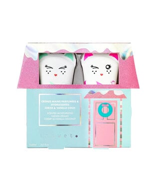 INUWET BOÎTE MAISONNETTE - CRÈME À MAINS VANILLE & CERISE