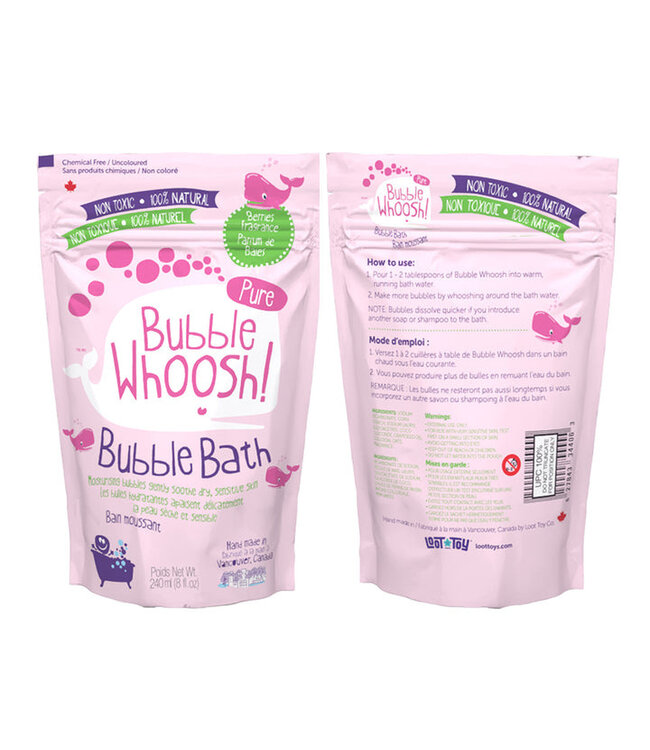 LOOT TOYS BUBBLE WHOOSH PURE - FRUITS ROUGES