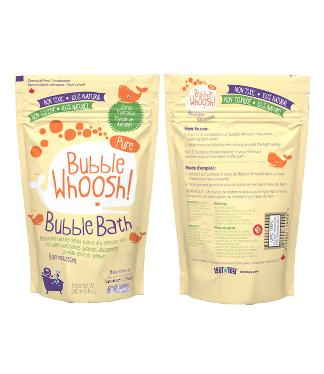 LOOT TOYS BUBBLE WHOOSH PURE - AGRUMES