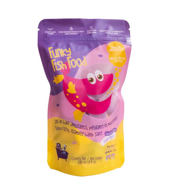 LOOT TOYS FUNKY FISH FOOD - OUAOUARON MARRON