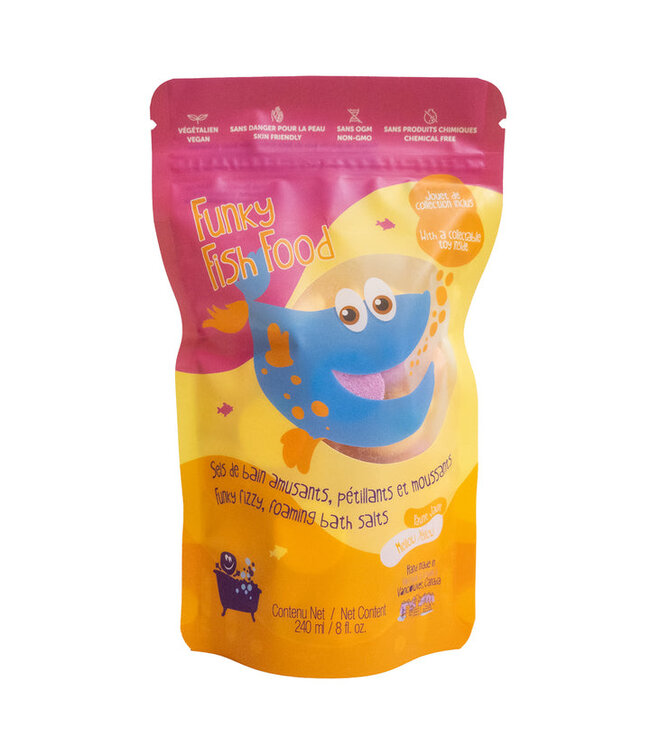 LOOT TOYS FUNKY FISH FOOD - FAUDE JAUNE