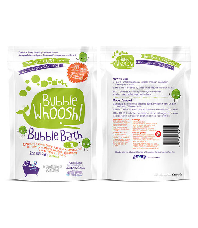 LOOT TOYS BUBBLE WOOSH - LIME