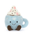 JELLYCAT PELUCHE - AMUSABLE HOT CHOCOLATE WITH MASHMALLOWS