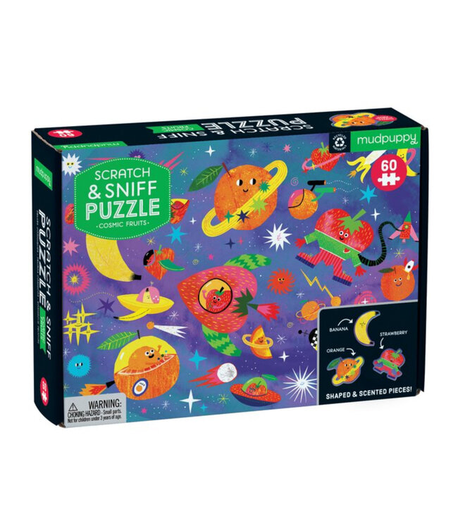 RAINCOAST CASSE-TÊTE  - COSMIC FRUITS SCRATCH & SNIFF