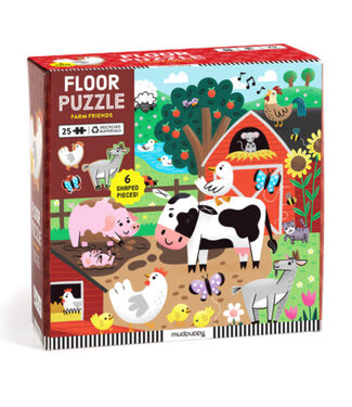 CASSE-TÊTE DE SOL - FARM FRIENDS (25 PIÈCES)