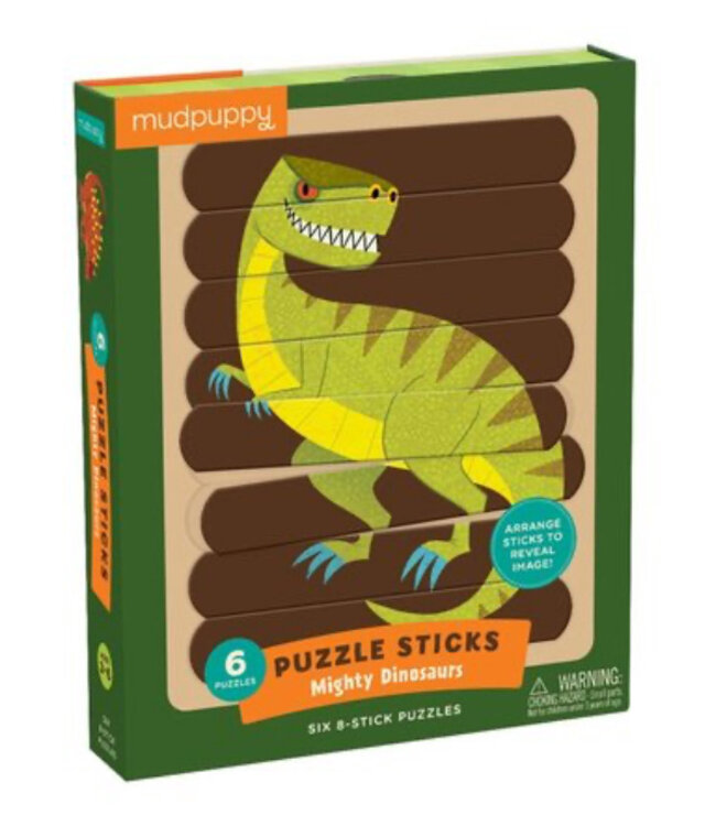 CASSE-TÊTE STICKS - MIGHTY DINOSAURS