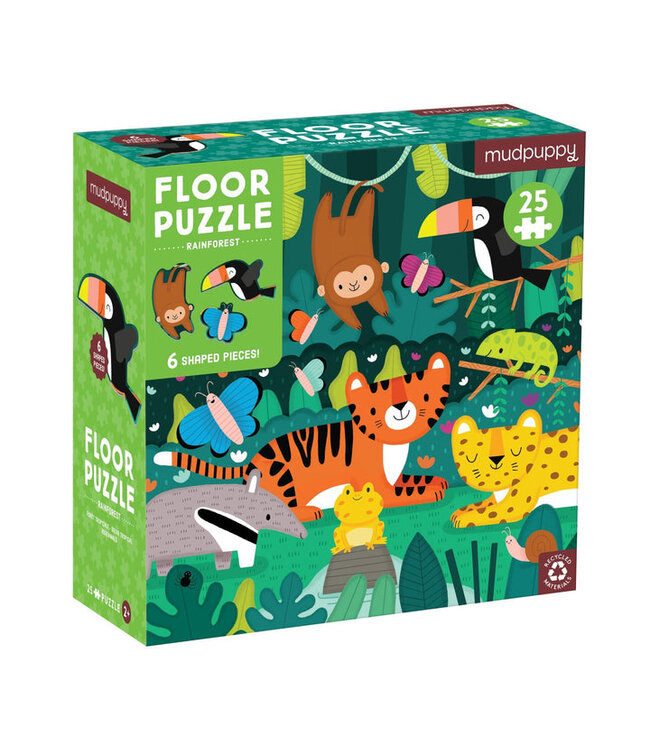 CASSE-TÊTE AU SOL (25 MORCEAUX) - RAINFOREST