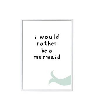 PETITE AFFICHE - SIRÈNE