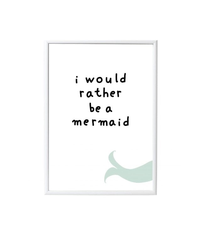 PETITE AFFICHE - SIRÈNE